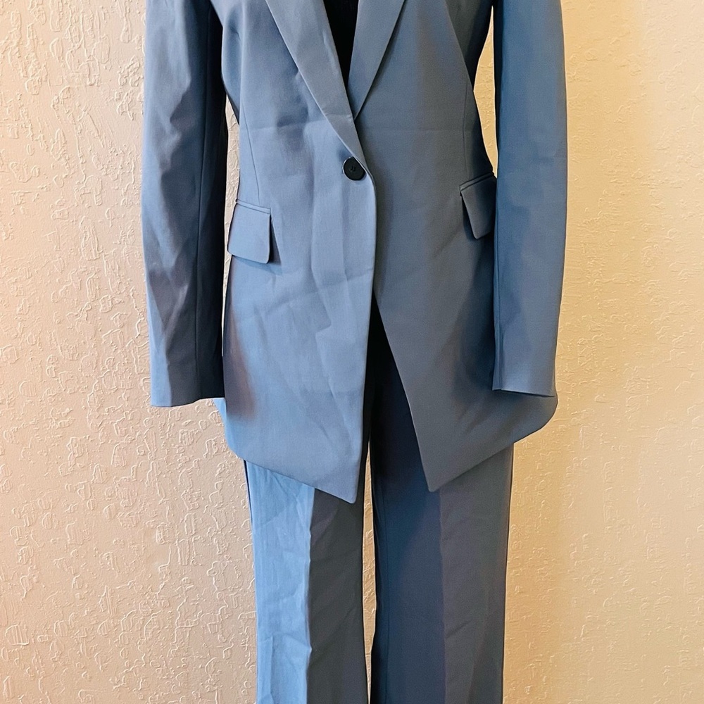 Theory Classic Blue Suit Set